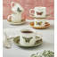 Portmeirion Botanic Garden Harmony Brkfst C&S Emb 9Oz Forest Grn