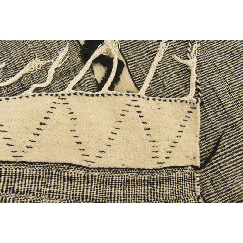 Tapis de couloir noir Julian