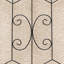 Ensemble de 2 treillis de jardin en métal 71 po x 19,7 po antirouille pour plantes grimpantes-697795400