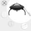Round Steel Smokeless Fire Pit-1867296495