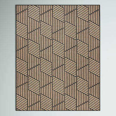 Kylen Machine Woven Geometric Rug