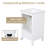 Valehurst 20" Modern Bathroom Vanity  with Ceramic Sink and Ample Storage-123817829