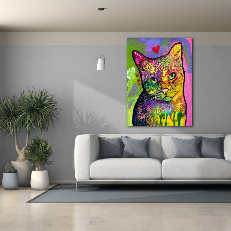 «I Like Being Around You» par Dean Russo, art mural sur toile, H 54 po x l 40 po x P 1,5 po