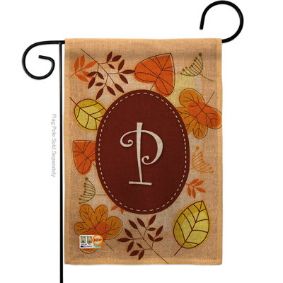Double Sided 18.5'' H x 13'' W Polyester Garden Flag