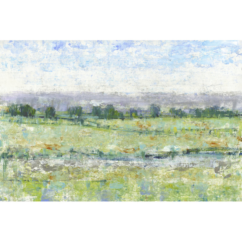 " Mountain Impressions II " by Timothy O' Toole Painting Print, 32" H x 48" W