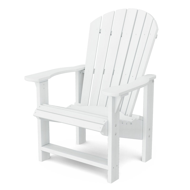Chaise Adirondack droite Heritage, Blanc