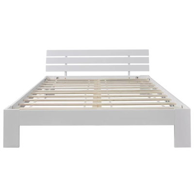vidaXL Bed Frame Solid Pinewood