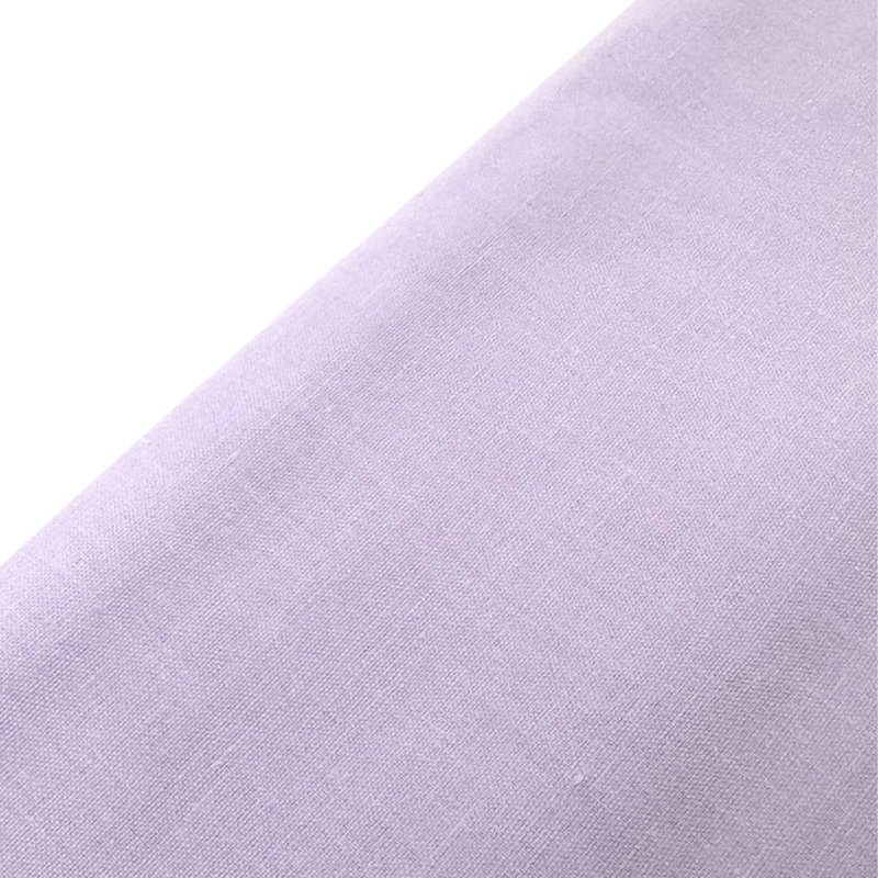 Solid Colour Duvet Cover, Lilac, Single Duvet Cover