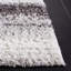 Tapis rayé gris clair / gris Omaury-423108928