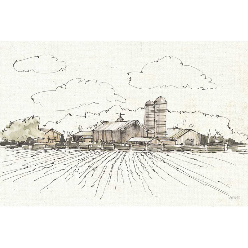Farm Memories I, H 24 po x l 36 po x P 1,25 po