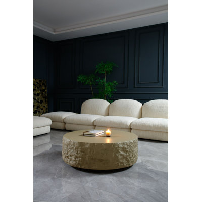 Charloette - Table basse ronde moderne