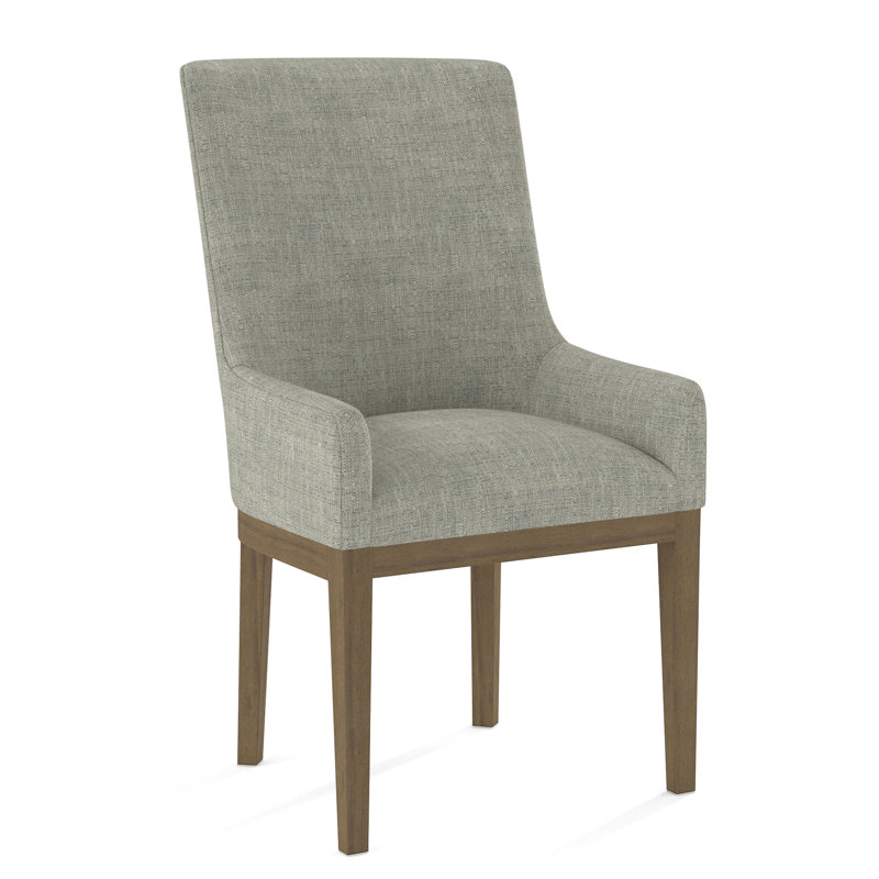 Upholstered Arm Chair, 61704-62, Weathered Gray