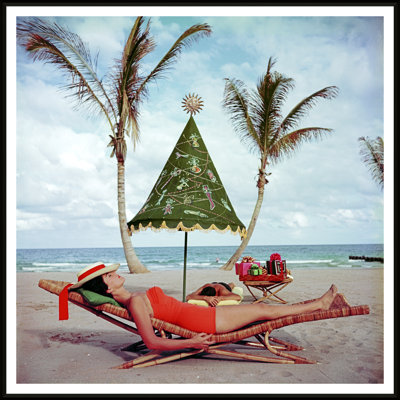 «Palm Beach IdyII» par Slim Aarons - Photographie d'un seul cadre