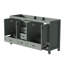 Base de meuble-lavabo double 60 po, lavabo et robinet non inclus-113369925-113369927