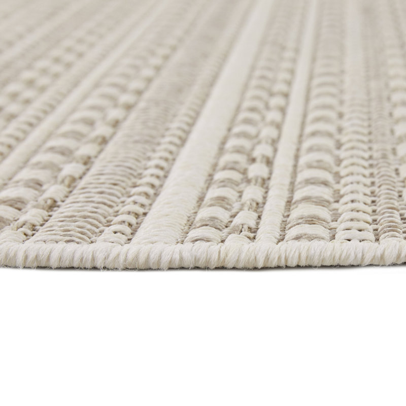 Tapis d'intérieur / extérieur brun clair Callaghan, Rectangle 5 pi 3 po x 7 pi