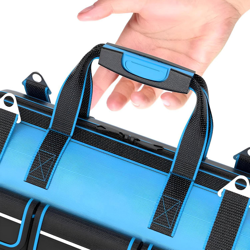Sac à outils polyvalent et robuste pour les électriciens avec une conception durable et résistante à l'usure