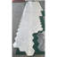 Carreau de marbre hexagonal, marbre blanc, marbre naturel, pour mur et plancher, carreau de marbre poli, pierre naturelle, 1 boîte de 12 pièces