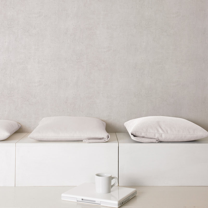 10m x 53cm Matte Wallpaper Roll, Taupe