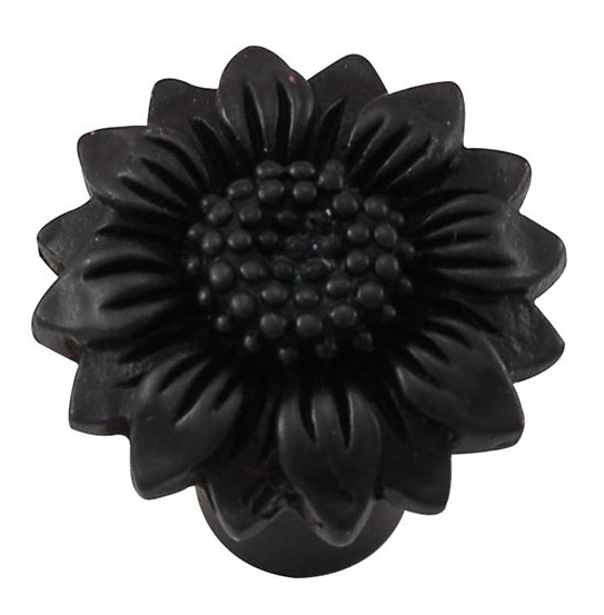 Carlotta Novelty Knob, 1.25" H x 1.25" W x 1" D, Oil-Rubbed Bronze