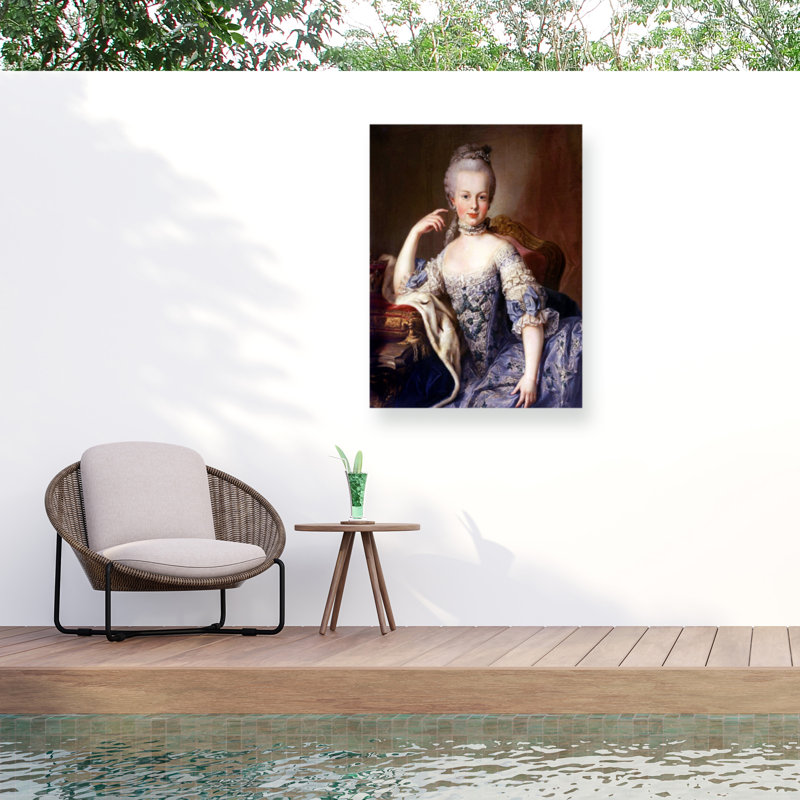 Marcus Jules Marie Antoinette, toile pour l'extérieur, H 14 po x l 19 po