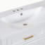 Meuble-lavabo simple 36 po avec plateau en résine Clotine-1627720545