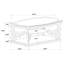 Table basse Bianca Merlot