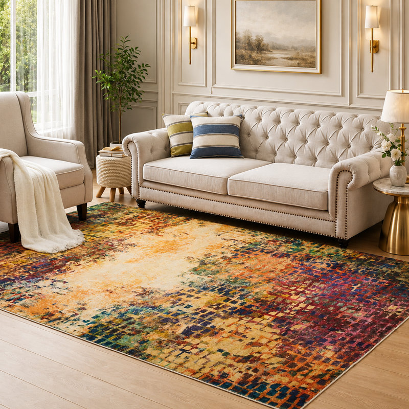 Caroleann Area Rugs for Hallways & Entryways – Durable & Stylish, Rectangle 80 x 150cm