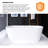 67''  Acrylic Freestanding Soaking Bathtub-93718796