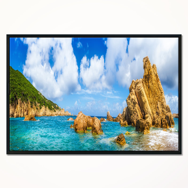 «Permay Costa Paradise Panorama», photographie encadrée sur toile, H 12 po x l 20 po x P 1 po