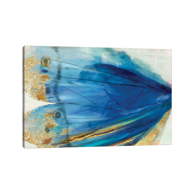 Wing I 1 Piece Wrapped Canvas Wall Art, 20.32 cm H x 30.48 cm W