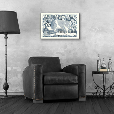 «Farm Life II v2» par Miranda Thomas, art mural en verre acrylique
