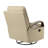 Azilda 29" Wide Genuine Leather Manual Swivel Rocking Standard Recliner-1729392566