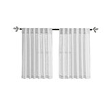 Markeya Linen Semi Sheer Sliding Panel Pair