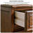 Vintage Simple Wooden Six-Drawer Sideboard