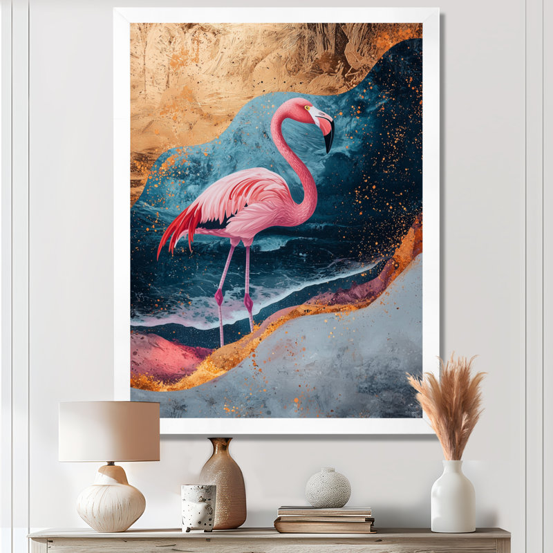 Clairice - Reproduction d'art mural animaux, H 40 po x l 30 po, Blanc, Picture Framed