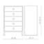 Wesley 5 - Drawer Dresser