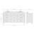 ARIEL Monrow 73 Double Sink Bathroom Vanity with Pure Quartz Top-99404983