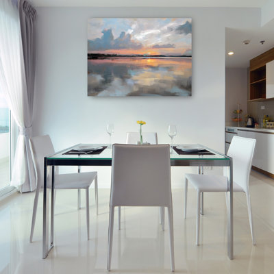 Soleil Du Matin by Studio Arts Canvas Art Print