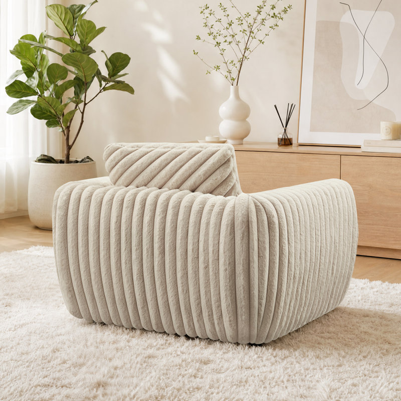 Fauteuil d'appoint Comfy, Light Khaki