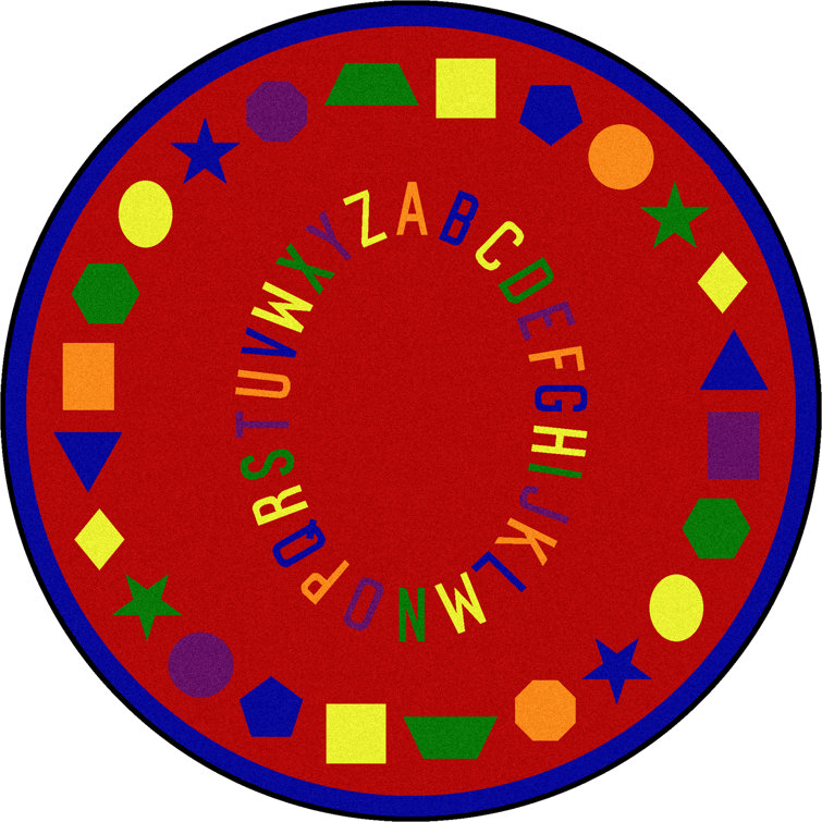 Educational First Lessons Area Rug