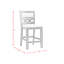 Tabouret court 19 po Relyea