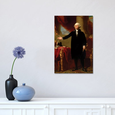 " Restored Lansdowne Portrait Of President George Washington " by John Parrot