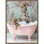 «Leopard Pink Bubble Bath» par Hostetter, reproduction d'art sur toile encadrée-976540743