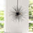 9 Light Starburst Chandelier – 30” Diameter, Black Finish – Modern Ceiling Light for Dining Room, Living Room, Bedroom-1668543897