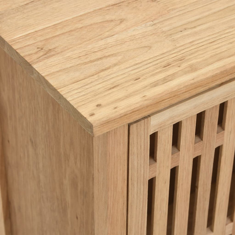 Minneota Solid Wood Freestanding Bathroom Cabinet