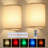 Tatevik Upgraded Plastic LED Flush Mounted Sconce