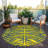 Fernelle Gold Washable Indoor-Outdoor Rug - -782325966