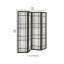 69.5'' W x 70.25'' H 4 - Panel Solid Wood Folding Room Divider