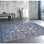 Oriental Area Rug in Navy