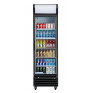 Réfrigérateur à porte battante 22,7 "avec porte battante et 1 porte, 13 pieds cubes, 115V